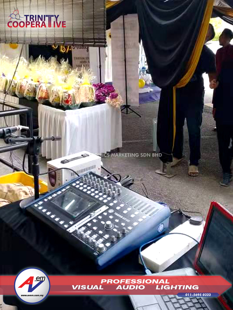 Pengguna pertama Digital Mixer Topp Pro T2208 di Malaysia